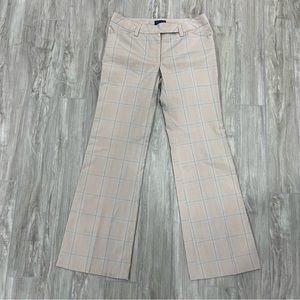 y2k plaid flare pants